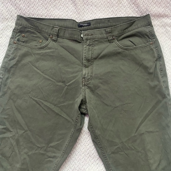 Dark Green Jeans - Picture 2 of 4